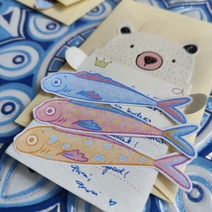 Mini-Mail � egy apró meglepetés a postaládádba - művészet - grafika & illusztráció - művészi nyomat - Meska.hu