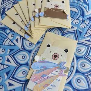 Mini-Mail � egy apró meglepetés a postaládádba - művészet - grafika & illusztráció - művészi nyomat - Meska.hu