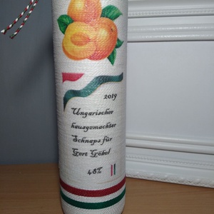 Pálinkás üveg, egyedi megrendelésre  - otthon & életmód - dekoráció - asztal és polc dekoráció - díszüveg - Meska.hu