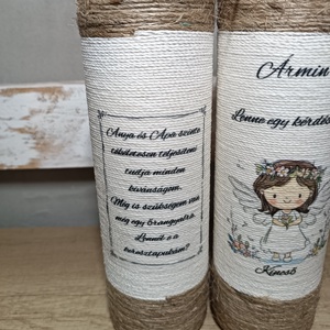 Ketesztszülő felkérő üveg - baba - mama - keresztelő kellékek - keresztszülő felkérő - Meska.hu