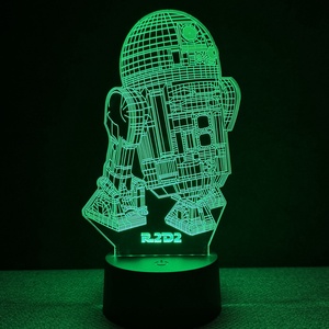 Star Wars - R2D2 LED lámpa - Meska.hu