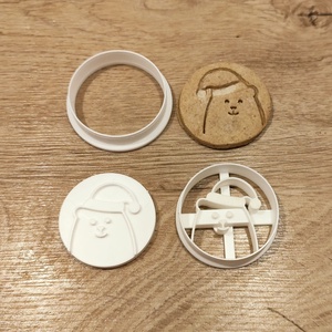 Karácsonyi macis keksz, süti. sütemény kiszúró forma - otthon & életmód - konyhafelszerelés, tálalás - sütés, főzés - sütikiszúró - Meska.hu