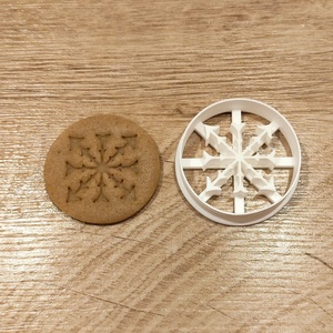 Karácsonyi hópihés keksz, süti. sütemény kiszúró forma, Otthon & Életmód, Konyhafelszerelés, tálalás, Sütés, főzés, Sütikiszúró, Mézeskalácssütés, Mindenmás, MESKA