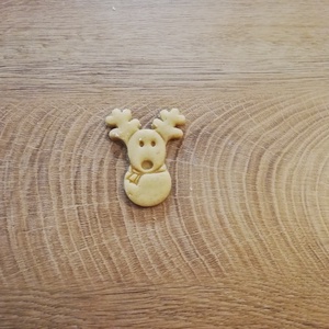 Rénszarvas Karácsonyi mézeskalács-, keksz kiszúró forma - otthon & életmód - konyhafelszerelés, tálalás - sütés, főzés - sütikiszúró - Meska.hu