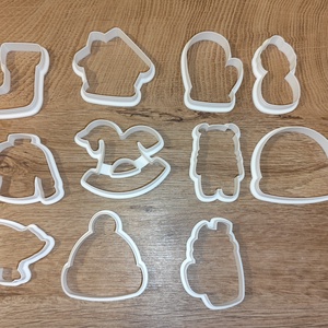 Vegyes karácsonyi keksz-, mézeskalács-, keksz kiszúró forma szettben - otthon & életmód - konyhafelszerelés, tálalás - sütés, főzés - sütikiszúró - Meska.hu