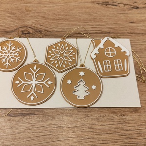 Karácsonyfadísz  - karácsony - karácsonyi lakásdekoráció - karácsonyfadíszek - Meska.hu