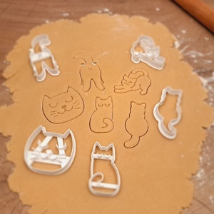 !Akció! cicás kekszkiszúró szett, Otthon & Életmód, Konyhafelszerelés, tálalás, Sütés, főzés, Sütikiszúró, Mézeskalácssütés, Mindenmás, MESKA