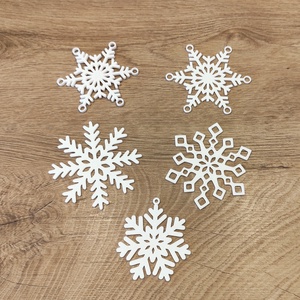 ! Akció! Fehér hópehely díszek , Karácsony, Karácsonyi lakásdekoráció, Karácsonyi lakásdíszek, Mindenmás, MESKA