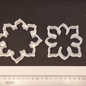 !Akció! Virág és hópihe mézeskalács-, keksz kiszúró forma, Otthon & Életmód, Konyhafelszerelés, tálalás, Sütés, főzés, Sütikiszúró, Mézeskalácssütés, Mindenmás, MESKA