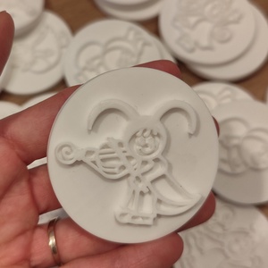 !Akció! Bogyó és Babócás pecsétes nyomda gyurmához - otthon & életmód - papír, írószer - pecsétek - gyurmapecsét - Meska.hu