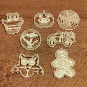 !Akció! Halloween-i mézeskalács-, keksz kiszúró forma szettben - otthon & életmód - konyhafelszerelés, tálalás - sütés, főzés - sütikiszúró - Meska.hu