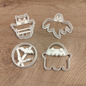 !Akció! Halloween-i mézeskalács-, keksz kiszúró forma szettben - otthon & életmód - konyhafelszerelés, tálalás - sütés, főzés - sütikiszúró - Meska.hu