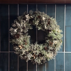 Zuzmó koszorú - otthon & életmód - dekoráció - virágdísz és tartó - koszorú - Meska.hu