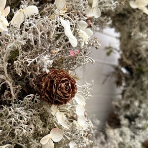 Zuzmó koszorú - otthon & életmód - dekoráció - virágdísz és tartó - koszorú - Meska.hu