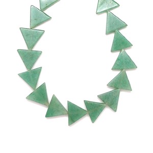 Aventurin 3szög 18x4mm, Kellékek & szerszámok, Ásvány alapanyag, Ásványfüzér, , MESKA