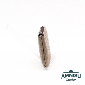 Barna krokkómintás egy cipzáras kulcstartó A9008 - táska & tok - kulcstartó & táskadísz - kulcstartó - Meska.hu