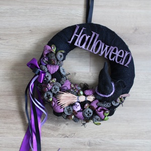 Boszis Halloween ajtódísz , Otthon & Életmód, Dekoráció, Halloween, Halloweeni ajtódíszek és ablakdíszek, Mindenmás, MESKA