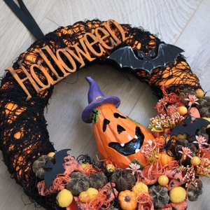 Halloween-i ajtódísz  - otthon & életmód - dekoráció - halloween - halloweeni ajtódíszek és ablakdíszek - Meska.hu