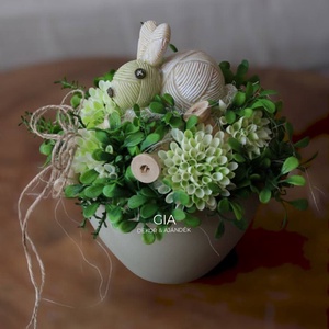 Húsvéti asztaldísz  - Meska.hu