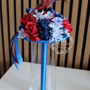 Pókemberes ballagási csokor - Meska.hu