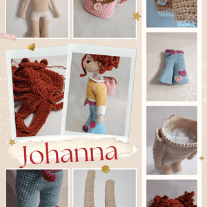 Johanna mintaleírás pdf - diy (csináld magad) - szabásminta, útmutató - horgolási minta - Meska.hu
