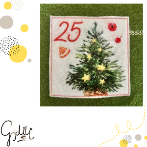 Adventi lépegető kalendárium - karácsony - adventi díszek - adventi naptár - Meska.hu