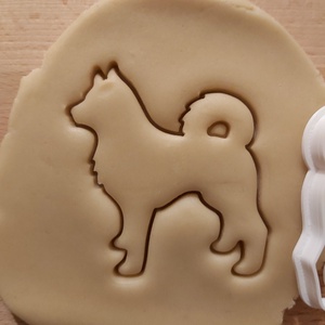 Sütikiszúró - Husky körvonal, Otthon & Életmód, Konyhafelszerelés, tálalás, Sütés, főzés, Sütikiszúró, Mindenmás, MESKA