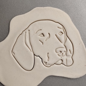 Sütikiszúró - Vizsla arc, Otthon & Életmód, Konyhafelszerelés, tálalás, Sütés, főzés, Sütikiszúró, Mindenmás, MESKA