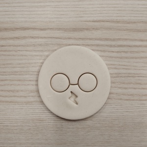 Sütikiszúró - Harry Potter - Szemüveg - otthon & életmód - konyhafelszerelés, tálalás - sütés, főzés - sütikiszúró - Meska.hu