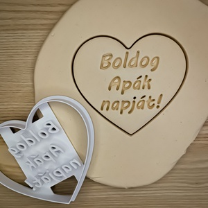 Sütikiszúró - Boldog Apák napját felirattal - Meska.hu