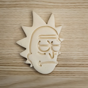 Sütikiszúró - Rick ( Rick és Morty ) - otthon & életmód - konyhafelszerelés, tálalás - sütés, főzés - sütikiszúró - Meska.hu