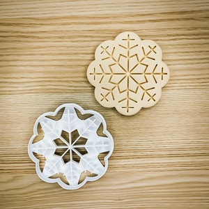 Sütikiszúró - Hópehely - otthon & életmód - konyhafelszerelés, tálalás - sütés, főzés - sütikiszúró - Meska.hu