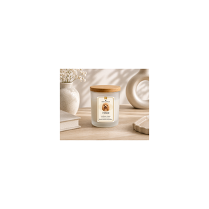 USZKÁR - Kézműves szójaviasz illatgyertya - PAW CANDLES COLLECTION - Vanília illattal - Meska.hu