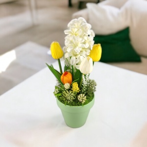 Fehér jácintos asztaldísz JAT03FH, Otthon & Lakás, Dekoráció, Virágdísz és tartó, Csokor & Virágdísz, Virágkötés, Mindenmás, MESKA