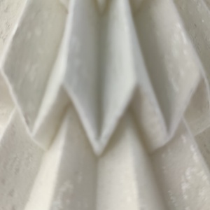 Fehér fenyőfa formájú karácsonyfadísz FF116 - karácsony - karácsonyi lakásdekoráció - karácsonyfadíszek - Meska.hu