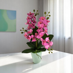 Kisvirágú 4 ágú élethű orchidea ORK408CI - Meska.hu