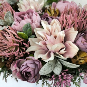 Mályva életfa kopogtató KPEF013 - otthon & életmód - dekoráció - ajtó- és ablak dekoráció - ajtódísz & kopogtató - Meska.hu