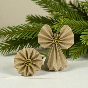 Beige papírangyalka PANAR0104 - Meska.hu