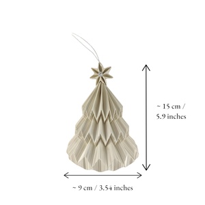 Fekete, kék, arany fenyőfa formájú karácsonyfadísz FF146 - karácsony - karácsonyi lakásdekoráció - karácsonyfadíszek - Meska.hu