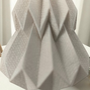 Ekrü, ezüst fenyőfa formájú karácsonyfadísz KF014 - karácsony - karácsonyi lakásdekoráció - karácsonyfadíszek - Meska.hu