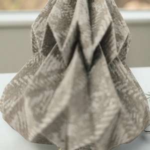 Barna, ekrü, arany fenyőfa formájú karácsonyfadísz KF017 - karácsony - karácsonyi lakásdekoráció - karácsonyfadíszek - Meska.hu