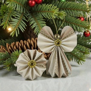 Fehér, barna papírangyalka függődísz PANAR0129 - Meska.hu