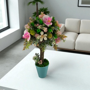 Cserepes Orchideás Életfa Asztaldísz ADEF006 - otthon & életmód - dekoráció - ajtó- és ablak dekoráció - ajtódísz & kopogtató - Meska.hu