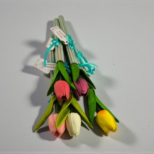 Tulipán Nőnapra � Környezetbarát Karton Alapban - otthon & életmód - virágdekoráció - virágok - szálas virág - Meska.hu