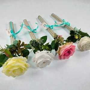 Nőnapi Elegancia � Rózsa Hullámkarton Hengerben több színben - otthon & életmód - virágdekoráció - virágok - virágcsokor - Meska.hu