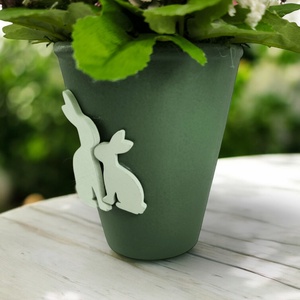 Origami Tojásos Húsvéti Asztaldísz HUA105 - otthon & életmód - dekoráció - asztal és polc dekoráció - asztaldísz - Meska.hu