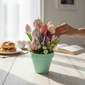 Húsvéti asztaldísz HUA107, Otthon & Életmód, Dekoráció, Asztal és polc dekoráció, Asztaldísz, Papírművészet, Virágkötés, MESKA