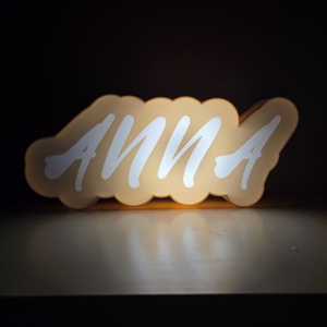 Egyedi világító tábla, Otthon & Életmód, Lámpa, Hangulatlámpa, Mindenmás, MESKA