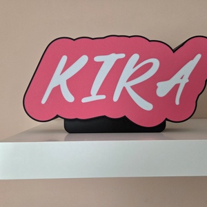 LED-es egyedi neves éjszakai fény talppal, Otthon & Életmód, Lámpa, Hangulatlámpa, Mindenmás, MESKA