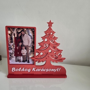 Egyedi karácsonyi képkeret (9x13 cm-es fotóhoz) - otthon & életmód - dekoráció - kép & falikép - képkeret - Meska.hu